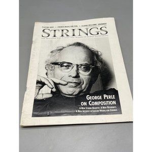 Strings magazine paperback copyright 1989 English David Lusterman 74 pages used